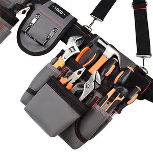 Handbag Multifunction Repair Canvas Large Thicken Tool Bag Electrician Bag with Water Proof Rubber Bottom Storage Bag - Product Image 6