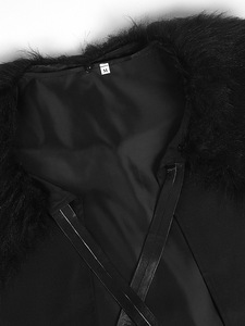 <span class=keywords><strong>Pirata</strong></span> hombres capa abrigo Medieval Vintage invierno piel Collar gótico Punk capa larga Poncho Halloween Caballero Guerrero Cosplay disfraz - Product Image 5