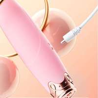 Beheizbarer, stark vibrierender, einziehbarer Silikon-Masturbator für Frauen, Dildo, USB, 10 Frequenzen, wasserdicht.