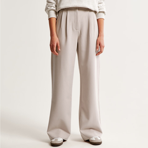 <span class=keywords><strong>Pantalon</strong></span> large à coupe ample et confortable pour femmes <span class=keywords><strong>Pantalon</strong></span> pleine longueur à taille élastique et taille haute - Product Image 1