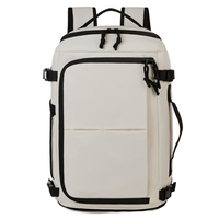 Sac à dos de voyage extensible grande capacité pour ordinateur portable, multicolore, 17 pouces, résistant à l'eau, multi-poches