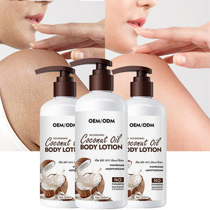 Lotion Tubuh Pemutih Kulit Alami Pelembap Bernutrisi Pencerah Kulit Virgin Label Pribadi Krim Minyak Kelapa - Product Image 4