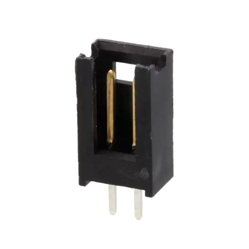 Komponen elektronik 280370 PCB pin HEADER 2.54mm 2/3/4PIN TE konektor 280370-2 kawat harness pabrik