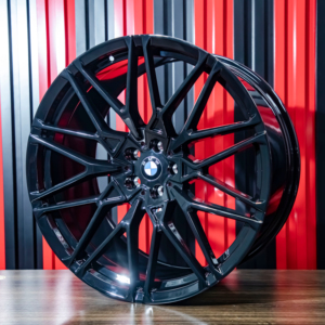 حافة عجلة رياضية 5-تكلم حول تخصيص Monoblock مع لمعان أسود لبي إم دبليو X5M F95/X6M F96 - Product Image 3