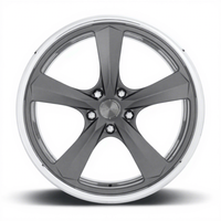 Jantes de voiture en aluminium à profil profond 5x130/5x120/6x139.7 concaves forgées polies chromées pour Jeep Truck C10 18-26 pouces