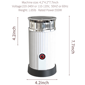 Minimáquina de café automática para el hogar, máquina de <span class=keywords><strong>espuma</strong></span> de <span class=keywords><strong>leche</strong></span>, <span class=keywords><strong>calentador</strong></span> eléctrico, Espumador de café y <span class=keywords><strong>leche</strong></span> - Product Image 4