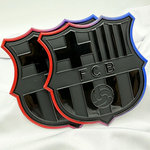 Écussons thermocollants 3D en TPU personnalisés pour maillots de football de club sportif - Product Image 3