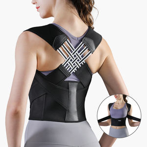 Vbbbi 1402 unisex lumar समर्थन बैक ब्रेस अनुकूलित मुद्रा सुधार के लिए समायोज्य स्ट्रैप के साथ समर्थन करता है - Product Image 4