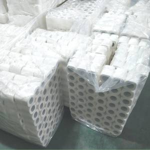 مناديل حمام من لب الخشب البكر 3 طبقات ناعمة رخيصة الثمن بشعار مخصص مطبوع ، مرحاض للاستعمال مرة واحدة - Product Image 2