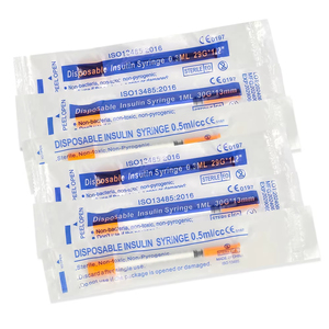Seringue à insuline stérile <span class=keywords><strong>EO</strong></span> 1 ml / 0,5 ml / 0,3 ml, aiguille pour stylo à insuline 34G 33G 32G 31G 30G 4 mm 5 mm 6 mm - Product Image 5