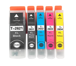 Cartouche d'encre noire haute capacité MaiGe compatible avec <span class=keywords><strong>Epson</strong></span> T2621 T2631/2/3/4 26XL pour Expression <span class=keywords><strong>XP</strong></span>-800 <span class=keywords><strong>XP</strong></span>-810 <span class=keywords><strong>XP</strong></span>-615 - Product Image 2