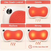 Coussin de massage intelligent Shiatsu de haute qualité avec chauffage infrarouge, coussin de massage électrique pour le cou, le dos et la taille