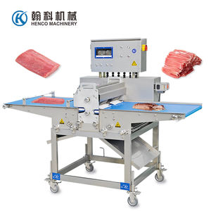 High-Yield High-Efficiency 304 Stainless Steel Semi-Automatic <b>Meat</b> Ball Slicing <b>Cutting</b> <b>Machine</b> Engine Motor 500-1000kg/h - Product Image 5