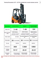 Chariot élévateur électrique à prix direct usine, 1-3 tonnes, levage entièrement automatique, batterie lithium, transpalette hydraulique 4x4