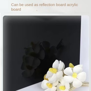 <span class=keywords><strong>Plaque</strong></span> acrylique noire personnalisée miroir mat givré lunette en plastique <span class=keywords><strong>translucide</strong></span> pour ombrage <span class=keywords><strong>plaque</strong></span> de fond gravure - Product Image 6