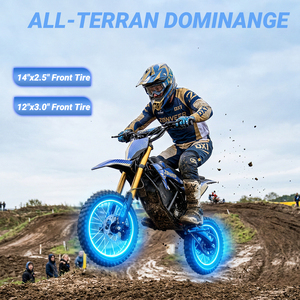 Moto tout-terrain électrique DX1 1500W à transmission centrale pour adultes - Product Image 4