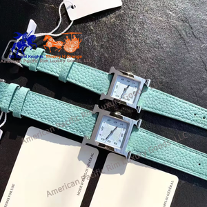 Reloj de Cuarzo para Mujer Marca H, Versión Coreana, Esfera Cuadrada Pequeña, Caja de Acero Inoxidable 316L, Diseño Ejecutivo de Lujo, Caja Ronda - Product Image 3