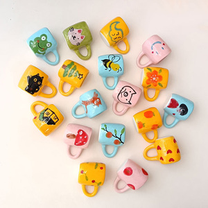 Aimants de réfrigérateur 3D amusants, aimants décoratifs pour la cuisine, mini aimants en céramique en forme de tasse pour le réfrigérateur - Product Image 4