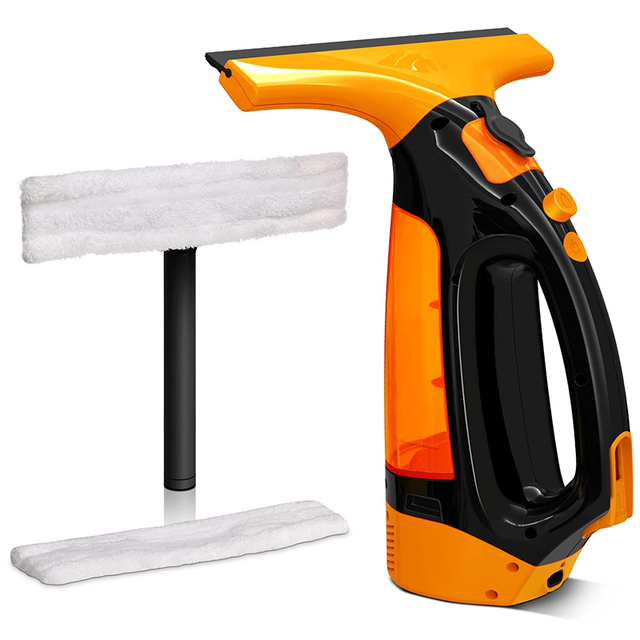 2023 Cordless Electric Hand-held Window Vacuum Cleaner Automatic Water-absorbing Window Cleaner