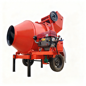 Mezcladora de Concreto Portátil de Diésel de 350L, Mezcladora de Cemento de Tambor Pequeño para Hogar, Garaje, Cimentación, Entrada de Vehículos, Bricolaje, Reparación Agrícola - Product Image 2