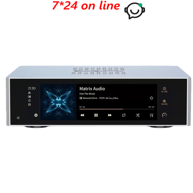 TT-1 Digital Audio Transport & Network Streamer, Hi-Fi Audiophile Music Player for Lossless Streaming Playback