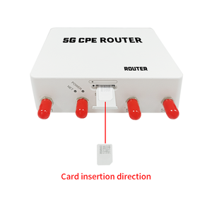 Routeur 5g avec emplacement pour carte SIM Plug and Play Wi-Fi6 routeur Wifi CPE 5g avec antenne externe gestion de l'arrière-plan de la page <span class=keywords><strong>Web</strong></span> NR SOC - Product Image 3