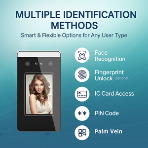 Chất lượng cao RFID Reader Nhận dạng khuôn mặt sinh trắc học kiểm soát truy cập sản phẩm máy quét dấu vân tay nhân viên tham dự với đám mây - Product Image 2