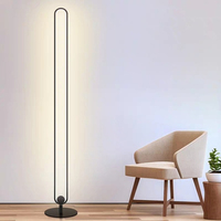 Nordique moderne rvb rythme lampadaire chambre salon debout lumières télécommande LED coin lumières rvb lampadaire