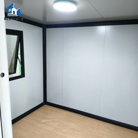 Maison conteneur modulaire préfabriquée RELYANCE 10FT, éclairage solaire, étanche, design moderne, entièrement meublée, salle de bain intégrée, boutique