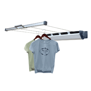 Sèche-linge <span class=keywords><strong>mural</strong></span> rétractable pratique pour les petits appartements et les balcons, pour une utilisation en cour et en extérieur - Product Image 6