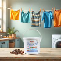 Detergente para Ropa Vegano KLAR Custom 2 Sin Fragancia, 4.75 kg, 94 Lavados, Ecológico, Altamente Biodegradable, Sensible al Medio Ambiente, para Bebés