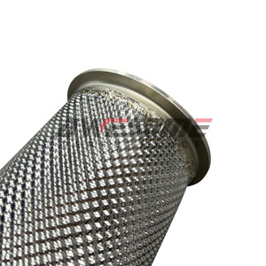 Collecteur d'échappement de performance exceptionnel pour <span class=keywords><strong>Porsche</strong></span> <span class=keywords><strong>Cayenne</strong></span> S 2.9T avec filtre à particules OPF et bouclier thermique - Product Image 3