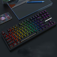 Accesorios para Computadora, Teclado con 75% de Componentes Ecológicos, Teclado Mecánico para Juegos con Cable, Fabricante de Teclados para Juegos