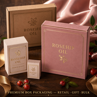 Minyak Rosehip LCHBIO 100% Murni Tanpa Pengenceran Alami Cold Pressed Unrefined Rosa Canina Chili Kelas Kosmetik