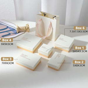 Scatola Portagioie Personalizzata, Confezione per Gioielli, Scatola per Anelli, Ciondoli, Collane, Bracciali, Imballaggio Personalizzato per Gioielli - Product Image 3