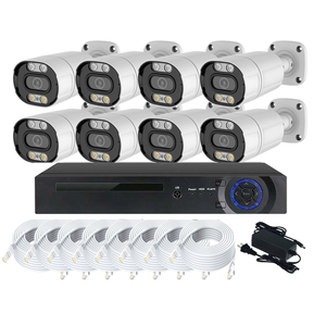 Sistema <span class=keywords><strong>de</strong></span> Grabación <span class=keywords><strong>de</strong></span> <span class=keywords><strong>Seguridad</strong></span> para el Hogar con Detección Humana <span class=keywords><strong>de</strong></span> 8MP, 4K, 4ch, 8ch, 16 Canales, NVR con Visión Nocturna ColorVu, <span class=keywords><strong>Cámara</strong></span> POE - Product Image 2