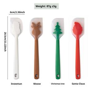 Spatule en silicone en gros pour la pâtisserie, outils de cuisson, spatule à crème pour gâteaux, spatule à beurre - Product Image 2