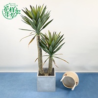 Plante artificielle en fer forgé hollandais 120 cm, feuillage vert naturel, vente en gros, sur mesure pour la décoration de villas, cours, jardins et centres commerciaux
