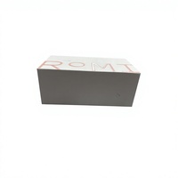 Boîtes en carton rigides de luxe en gros avec couvercle et base, personnalisables avec logo et emballage en carton recyclable, finition UV sélective