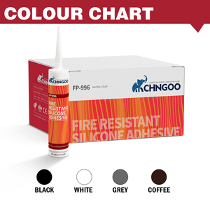 Không ngọn lửa chống cháy Silicone dính 450 ° C-cho cửa ra vào cửa sổ Bếp gas mũ trùm chống cháy và cách nhiệt - Product Image 3