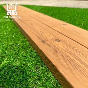 Plancher en parquet en <span class=keywords><strong>bois</strong></span> de pin thermo-traité sans formaldéhyde, taille personnalisée, planches en <span class=keywords><strong>bois</strong></span> <span class=keywords><strong>massif</strong></span>, design moderne, haute durabilité, <span class=keywords><strong>5</strong></span> ans - Product Image 2