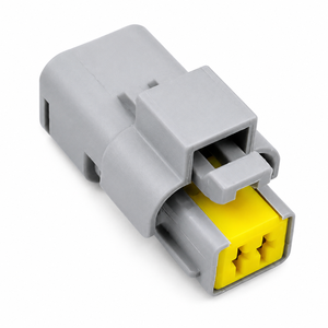 ขั้วต่อสายไฟรถยนต์ 10768564 แบบ 2 ขา ตัวเมีย ทองแดง หุ้มไนลอน 12V 3A ยี่ห้อ SICMA 1.5 สีเทา - Product Image 1