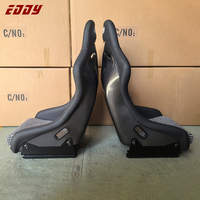 Sièges Baquets de Course Légers en Fibre de Carbone EDDY avec Motif Pied-de-Poule pour BMW M3 E30 E36 E46 E90 E92 E93 F30 F80 G20 G80