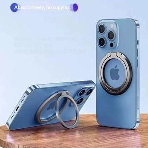 360 °   Support magnétique rotatif pour téléphone, béquille pliable, support de doigt pour <span class=keywords><strong>iPhone</strong></span> 15 14 13, accessoires pour téléphone Samsung - Product Image 3
