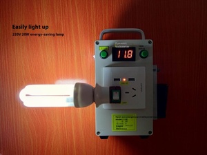 Máy phát điện cầm tay đa năng 220V110V12V, tích hợp đèn khẩn cấp, linh kiện điện tử - Product Image 4