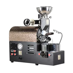 Santoker torneira de café elétrica 500g r500, torneira de aquecimento a gás elétrico doméstica, máquina de torneira de café