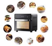 Nouvelle Friteuse à Air Intelligente OEM à Écran Tactile, Grande Capacité, Multicuiseur, Rôtissoire, Cuisson, Gril, Déshydratation, Moderne, pour Maison et Hôtel