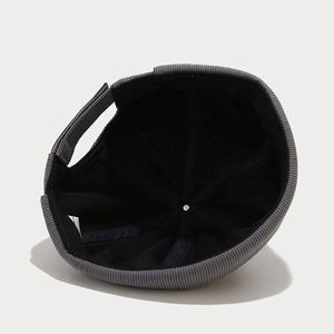 Rolled Cuff Retro Fashion Solid Colour Beanie Cuffed <b>Brimless</b> <b>Hats</b> Adjustable Sailor Worker <b>Hat</b> Corduroy Docker Cap Gift - Product Image 3