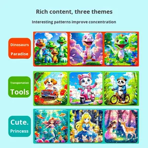 Rompecabezas magnético, juguete educativo para niños, papel plegable, educación temprana, <span class=keywords><strong>desarrollo</strong></span> cognitivo, 3-<span class=keywords><strong>6</strong></span> <span class=keywords><strong>a</strong></span>ños, venta al por mayor - Product Image 4