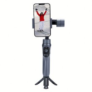 Flexible <b>Selfie</b> <b>Stick</b> Tripod F10 Pro Auto Face Tracking 360 Rotation Gimbal Bluetooth Stabilizers App Control - Product Image 2